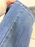 UR2026春季新款女裝休閑基礎水洗喇叭牛仔長(cháng)褲UYB850007 藍色 26 曬單實(shí)拍圖