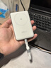 CUKTECH酷態(tài)科10號超級磁吸電能卡55W充電寶電芯10000毫安時(shí)快充移動(dòng)電源兼容MagSafe適用蘋(píng)果17/小米銀白 曬單實(shí)拍圖