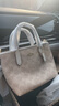 蔻馳（COACH）25新款 City Mini Tote Bag新款女士手提包托特包單肩斜挎包 粉筆色CW032IMXDM長(cháng)15cm 寬8.8cm 高13.9cm 經(jīng)典熱銷(xiāo)款 曬單實(shí)拍圖