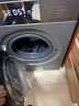 松下（Panasonic）大海豹京選 滾筒單洗 10KG大容量 水氧防過(guò)敏除螨 泡泡精華洗 羊毛羽絨洗 純平全嵌   XQG100-C3AB 曬單實(shí)拍圖