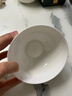 京東京造 碗盤(pán)餐具整套 碗具套裝喬遷之喜骨瓷陶瓷家用 飯碗4.5英寸*6 曬單實(shí)拍圖
