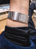華為（HUAWEI）手表表帶適用于Watch4 3 Pro GT5 Pro GT4金屬鋼帶GT3 Pro丨時(shí)尚男士手表腕帶金屬表鏈不銹鋼商務(wù) GT5/5Pro鋼色【簡(jiǎn)裝】 曬單實(shí)拍圖