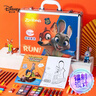 迪士尼（Disney）畫(huà)畫(huà)繪畫(huà)160件畫(huà)筆水彩筆禮盒女孩小學(xué)生玩具文具男孩新年禮物 瘋狂動(dòng)物城周邊DM29445Z 曬單實(shí)拍圖