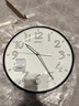 精工（SEIKO） 精工 現代數字夜光掛鐘 家居裝飾金屬外殼石英機芯 曬單實(shí)拍圖