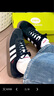 adidas「T頭鞋」VL COURT復古休閑板鞋德訓鞋男女阿迪達斯輕運動(dòng)   黑色/白色   42 曬單實(shí)拍圖