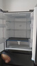 海爾（Haier）冰箱488升超薄60cm內法式多門(mén)四開(kāi)雙對開(kāi)門(mén)可嵌入小紅花套系變頻一級能效風(fēng)冷無(wú)霜大容量國家補貼 488L+594mm超薄+黑金凈化+母嬰三擋變溫 曬單實(shí)拍圖