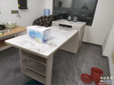 梵屹巖板島臺餐桌一體現代簡(jiǎn)約家用廚房多功能帶電磁爐冰箱可伸縮島臺 標準版：2.05-2.75M不帶電器 曬單實(shí)拍圖