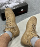 Jeep吉普休閑鞋男秋冬新款高幫戶(hù)外防滑登山鞋男潮流工裝徒步鞋子男 卡其【標準皮鞋碼】 41 曬單實(shí)拍圖