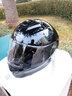野馬（YEMA）摩托車(chē)頭盔電動(dòng)車(chē)全盔男女士四季機車(chē)3C認證成人騎行電瓶車(chē)安全帽 特亮黑-透明鏡 透明鏡片 曬單實(shí)拍圖