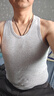 雅鹿【100%純棉】3件男士背心男吸汗透氣四季寬松大碼運動(dòng)跨欄打底衫 曬單實(shí)拍圖