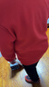 班尼路（Baleno）紅色衛衣男女款2026年馬年本命年新年衣服春節禮物跨晚穿搭騏驥紅 曬單實(shí)拍圖