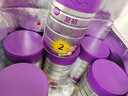 a2至初2段奶粉較大嬰幼兒配方奶粉6-12月850g*6罐二段奶粉乳鐵蛋白 曬單實(shí)拍圖