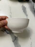 京東京造 碗盤(pán)餐具整套 碗具套裝喬遷之喜骨瓷陶瓷家用 飯碗4.5英寸*6 曬單實(shí)拍圖