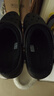 卡駱馳（CROCS）秋冬新品貝雅云彩暖棉洞洞鞋女士戶(hù)外休閑棉鞋|208708 黑色-001 37 /38(240mm) 曬單實(shí)拍圖