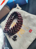 龍隱正宗小葉紫檀手串男女士款文玩手鏈檀香木佛珠子轉運正品高端情侶 帶金星款8mm*108顆（京倉速發(fā)） 曬單實(shí)拍圖