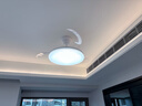 雷士（NVC）吸頂燈全光譜護眼套餐客廳燈簡(jiǎn)約臥室智能LED照明普瑞白雪S贈安裝 曬單實(shí)拍圖