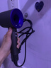 syouran吹風(fēng)機家用靜享低音負離子大功率不傷發(fā)吹風(fēng)筒吹頭發(fā)高速無(wú)葉電吹風(fēng)華強北3.8女神節送女朋友禮物 羅蘭紫【送支架+風(fēng)嘴】?jì)|級負離子/恒溫護發(fā) 曬單實(shí)拍圖