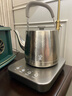 鳴盞純鈦全自動(dòng)底部上水智能電熱水壺茶臺電水壺泡茶提梁燒水壺專(zhuān)茶專(zhuān)溫辦公家用恒溫煮水壺茶爐MZ172 0.8L MZ172（純鈦提梁上水壺月光銀） 曬單實(shí)拍圖