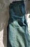 FAESSLIN【加絨保暖】經(jīng)典復古牛仔褲女2025秋冬高個(gè)子加長(cháng)闊腿褲子女 曬單實(shí)拍圖