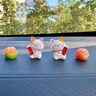 樂(lè )蕾迪招財貓可愛(ài)擺件汽車(chē)中控臺擺件電動(dòng)車(chē)裝飾擺件 招財貓+大橘大利 曬單實(shí)拍圖