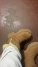 UGG YUQI (宋雨琦)同款秋季新款女士時(shí)尚厚底可折疊雪地靴1171533 CHE | 栗色 38 曬單實(shí)拍圖