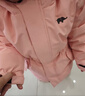 戴維貝拉（DAVE＆BELLA）兒童羽絨服冬裝男童女童加厚外套寶寶紅色年服童裝 曬單實(shí)拍圖