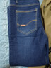 紅蜻蜓（RED DRAGONFLY）牛仔褲男通勤行政日常休閑時(shí)尚百搭柔軟舒適棉質(zhì)直筒長(cháng)褲子藍色35 曬單實(shí)拍圖