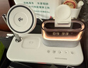 aresh無(wú)線(xiàn)充電器三合一多功能適用蘋(píng)果17/16/15磁吸MagSafe耳機apple watch S11手表支架iphone12ProMax 白色【QI2認證+時(shí)鐘+鬧鐘+夜燈】配雙C線(xiàn) 曬單實(shí)拍圖