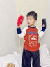 MQDMINI童裝男童長(cháng)袖T恤兒童插肩拼接t恤中小童洋氣卡通衣服 動(dòng)物營(yíng)地 曬單實(shí)拍圖