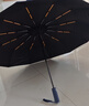 天堂全自動(dòng)雨傘加大加厚加固遮陽(yáng)傘防曬防紫外線(xiàn)太陽(yáng)傘女晴雨兩用便攜 等效自動(dòng)加固晴雨傘-曜石黑 24骨 曬單實(shí)拍圖