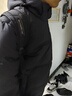 鴨鴨【255充絨】冬季加厚羽絨服男士新年短款面包服保暖極寒連帽外套 曬單實(shí)拍圖