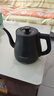 金灶（KAMJOVE）全鋼壺體電熱水壺304不銹鋼 茶藝壺嘴茶臺燒水壺 家用快速煮水自動(dòng)斷電 T-92 0.8L 黑色 曬單實(shí)拍圖