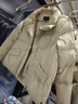 雅鹿秋冬季羽絨服女短款時(shí)尚立領(lǐng)簡(jiǎn)約顯瘦小眾設計感保暖特價(jià)休閑外套 米色 S 推薦80-100斤 曬單實(shí)拍圖