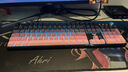 狼蛛（AULA）F2088pro/2088Air機械鍵盤(pán)側刻漸變108鍵青紅茶電競游戲辦公臺式筆記本電腦鍵鼠套裝 黑莓粉-有線(xiàn)版【贈磁吸上蓋+大桌墊】 紅軸【辦公打字推薦】 曬單實(shí)拍圖