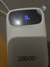 嘉柏蘭【國家3C認證丨20000毫安丨可上飛機】頂配版超級快充迷你大容量充電寶移動(dòng)電源 20000毫安頂配版 曬單實(shí)拍圖