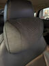 富屯汽車(chē)頭枕護頸枕主駕駛靠墊腰靠車(chē)內用枕頭車(chē)載座椅開(kāi)車(chē)靠背枕腰托 S款麂皮絨-頭枕  【尊貴黑】 1個(gè) 曬單實(shí)拍圖