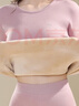 貓人【加絨加厚】25新品保暖內衣女羊絨蛋白秋衣褲套裝德絨發(fā)熱打底衫 曬單實(shí)拍圖