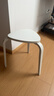 宜家（IKEA）KYRRE敘勒凳北歐風(fēng)格餐廳凳子餐廳家用餐椅 【新品】灰白凳 曬單實(shí)拍圖
