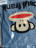 大嘴猴（paul frank）牛仔褲男士冬季美式寬松褲子男褲高街休閑褲男潮 復古藍加絨 L 曬單實(shí)拍圖