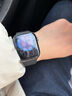 Apple/蘋(píng)果 Watch S11 智能手表GPS款46毫米深空灰色鋁金屬表殼黑色運動(dòng)型表帶M/L MEVP4CH/B 曬單實(shí)拍圖