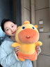 多愛(ài)（Duoai）  正版水豚嚕嚕公仔毛絨卡皮巴拉玩偶超大號送女友生日禮物 呆呆 45cm 送女孩女友道歉禮物送女生男生 曬單實(shí)拍圖