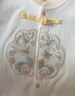 哈趣猴嬰兒衣服春秋季漢服新中式國風(fēng)套裝分體寶寶秋衣兩件套綿綢家居服 黃色 90 【適合80-90cm，21-25斤寶寶】 曬單實(shí)拍圖