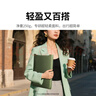 綠聯(lián)電腦內膽包14-14.9英寸無(wú)磁適用蘋(píng)果MacBookPro華為聯(lián)想小米筆記本電腦輕薄保護套可作鼠標墊灰色 曬單實(shí)拍圖