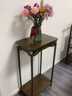 IGIFTFIRE實(shí)木花架置物架落地中式花架子客廳落地式置物架陽(yáng)臺實(shí)木擺件花臺 [經(jīng)典款]小號實(shí)木胡桃色60高[ 曬單實(shí)拍圖