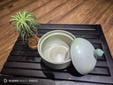 九土復古碗具陶餐盤杯碟子家用面碗簡約日式日式湯碗家用食器套裝 翠影盅 曬單實拍圖