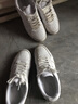 京甄良工男鞋女鞋板鞋休閑鞋經(jīng)典小白鞋通勤百搭增高純白男女同款小白鞋 曬單實(shí)拍圖