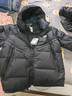 耐克NIKE男冬季短款連帽羽絨服 運動(dòng)防寒外套 WR系列DV1132-010黑L 曬單實(shí)拍圖