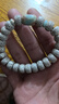 今夕海南星月菩提子手串脫脂時(shí)尚飾品文玩佛珠轉運珠手鏈男女士11*8mm 曬單實(shí)拍圖
