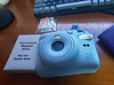 富士（FUJIFILM）instax  mini12 一次成像 立拍立得相機 mini12 繡球藍 套餐一（官方標配+白邊相紙10張） 曬單實(shí)拍圖
