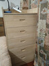 摩瑞迪實(shí)木斗柜松木抽屜式收納柜臥室三四五斗多抽屜斗柜簡(jiǎn)約多層儲物柜 實(shí)木無(wú)漆 五長(cháng)50 曬單實(shí)拍圖